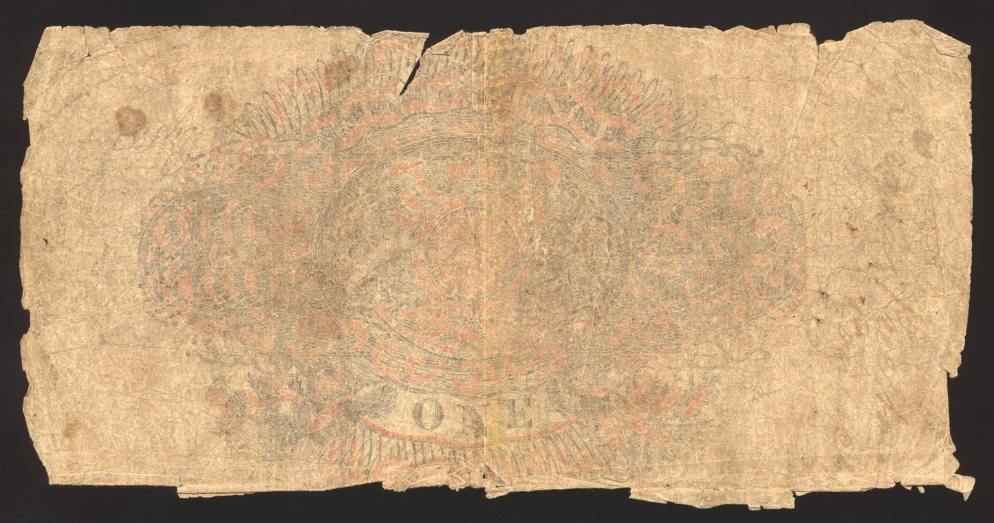 Tees Bank 1824 £1 banknote Fair Outing 2048a