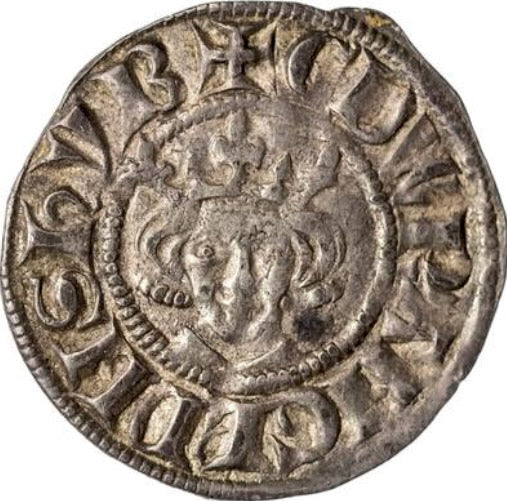 1279 - 1307 EDWARD I Silver Penny S.1393 VF