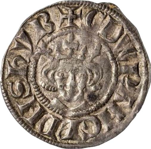 1279 - 1307 EDWARD I Silver Penny S.1393 VF