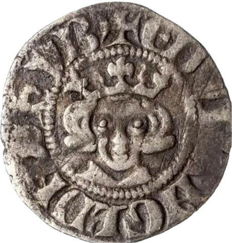 1279 - 1307 EDWARD I Silver Penny S.1395 AVF