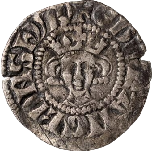 1279 - 1307 EDWARD I Silver Penny S.1390 AVF