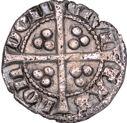 1279 - 1307 EDWARD I Silver Penny Class 9 London S.1407 North 1036 GF