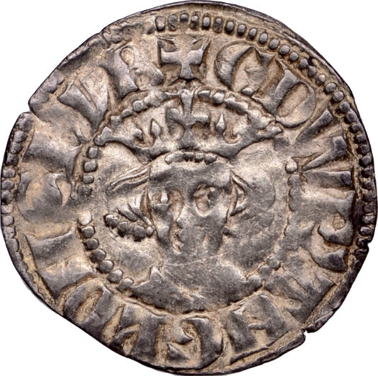 1279 - 1307 EDWARD I Silver Penny Class 4a London S.1394 N 1024