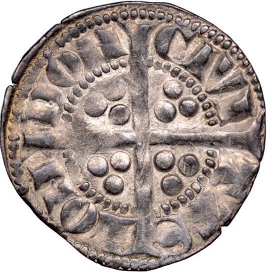 1279 - 1307 EDWARD I Silver Penny Class 4a London S.1394 N 1024