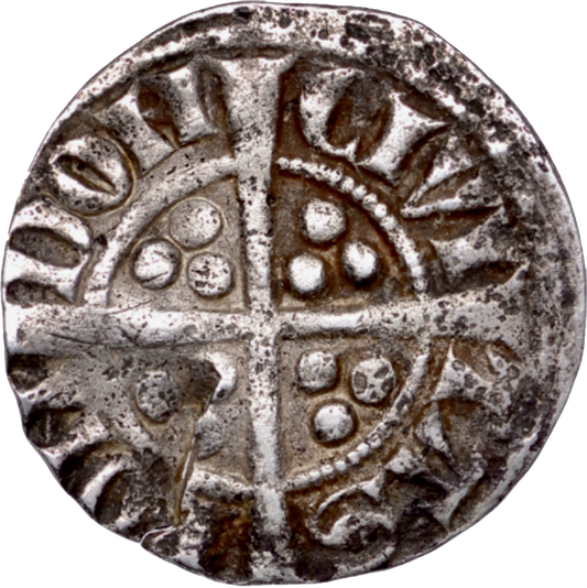 1279 - 1307 EDWARD I Silver Penny Class 4b London S.1395 N 1024