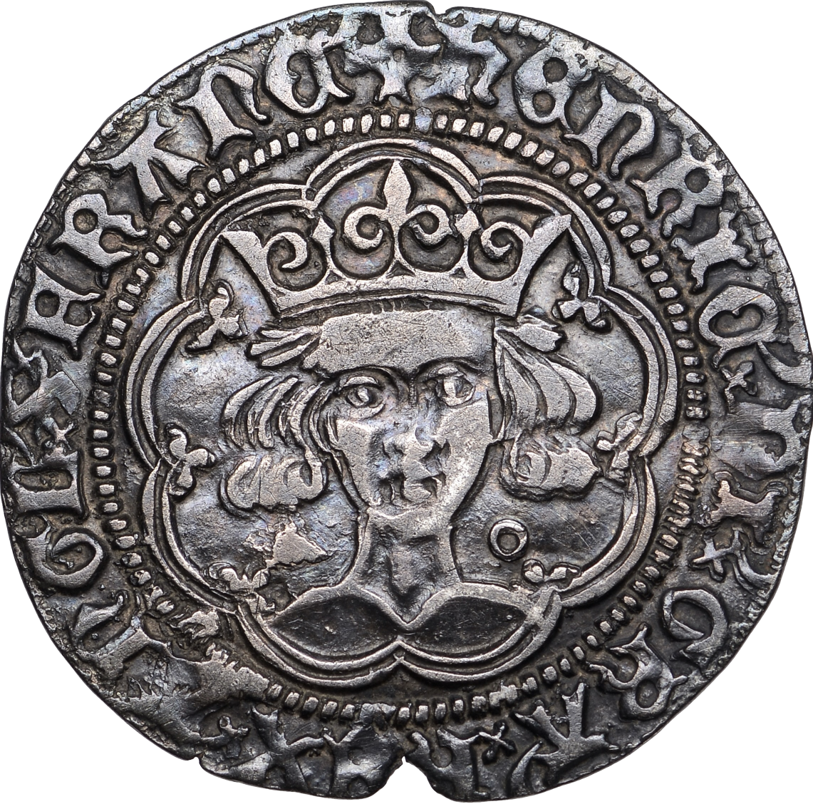 1422 - 1427 HENRY VI Silver Groat S.1836 VF
