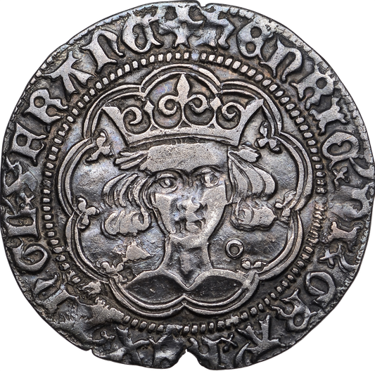 1422 - 1427 HENRY VI Silver Groat S.1836 VF