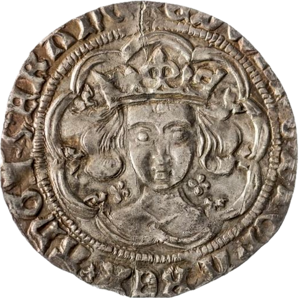 1467 - 1468 EDWARD IV Silver Groat S.2000 GVF