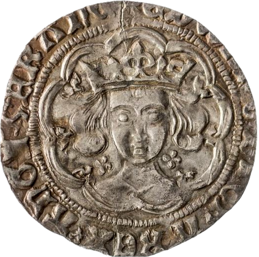 1467 - 1468 EDWARD IV Silver Groat S.2000 GVF