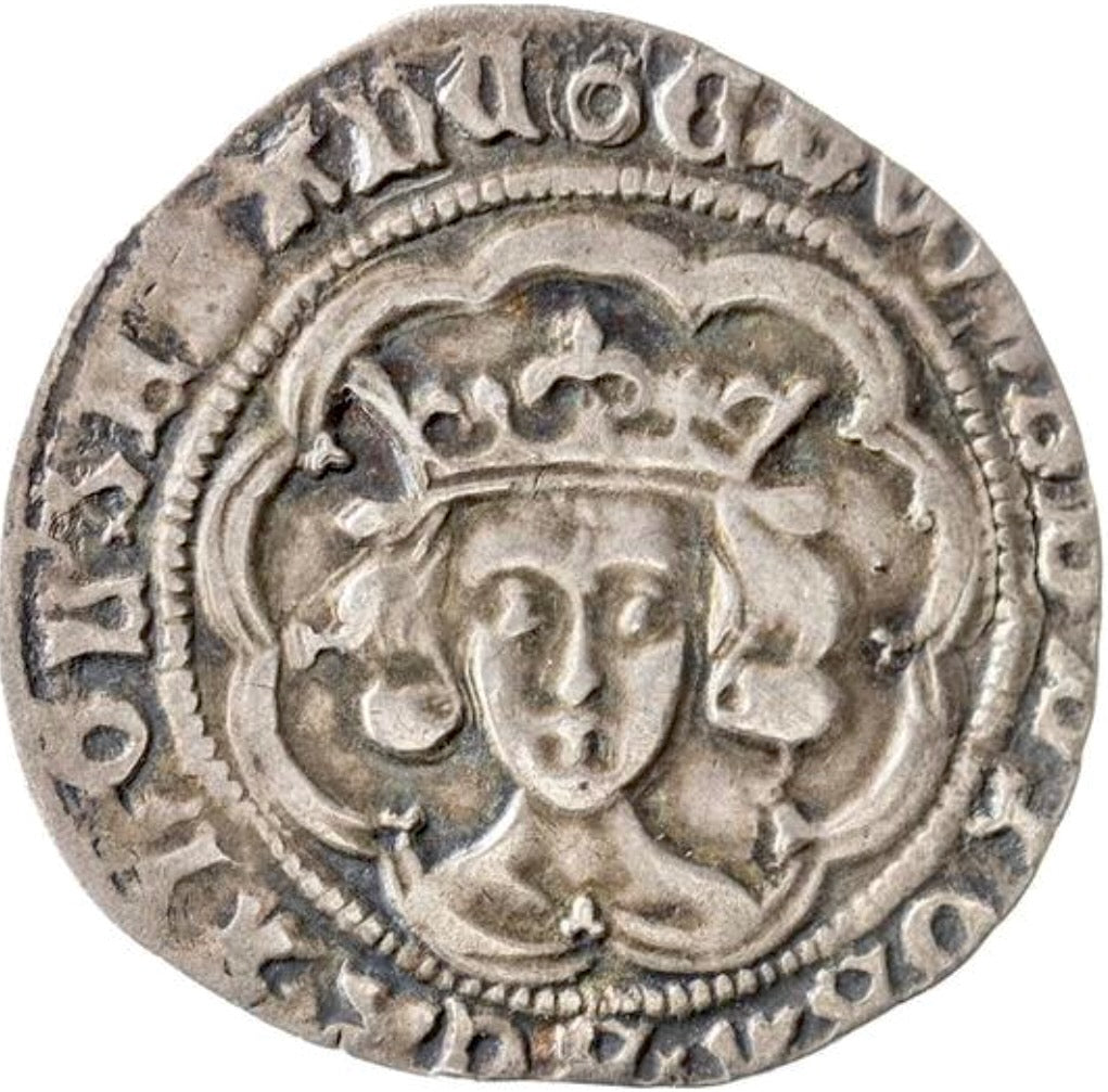 1471 - 1472 EDWARD IV Silver Groat S.2096 VF