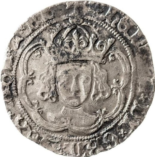 1485 - 1509 HENRY VII Silver Groat S.2199 VF