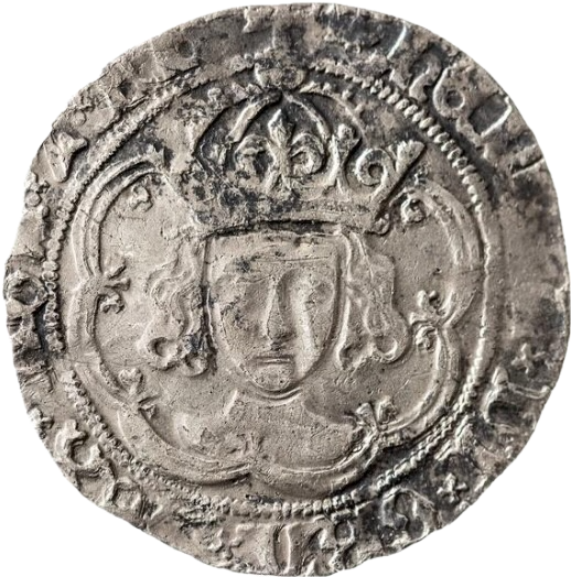 1485 - 1509 HENRY VII Silver Groat S.2199 VF