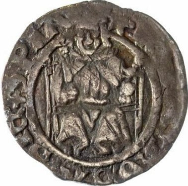 1526 - 1544 HENRY VIII Silver Penny S.2352 VF