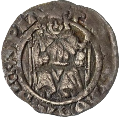 1526 - 1544 HENRY VIII Silver Penny S.2352 VF