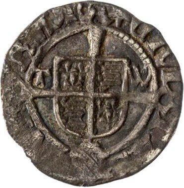 1526 - 1544 HENRY VIII Silver Penny S.2352 VF