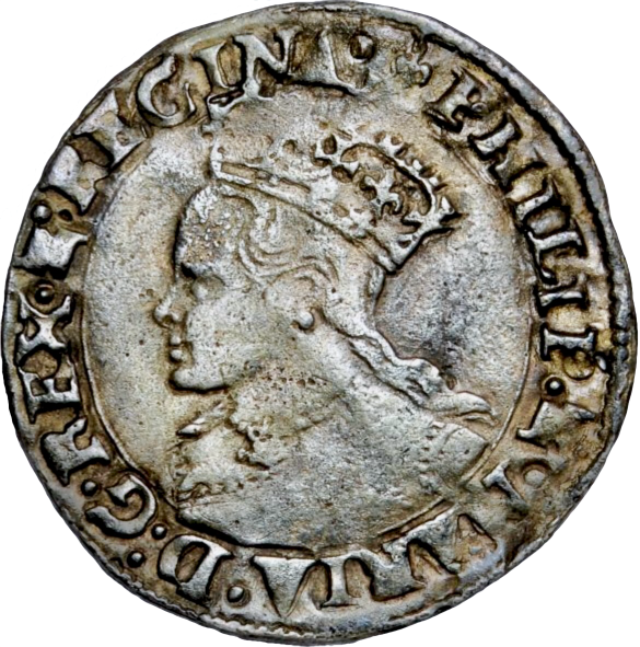 1554 - 1558 Philip and Mary Silver Groat S.2508 NVF