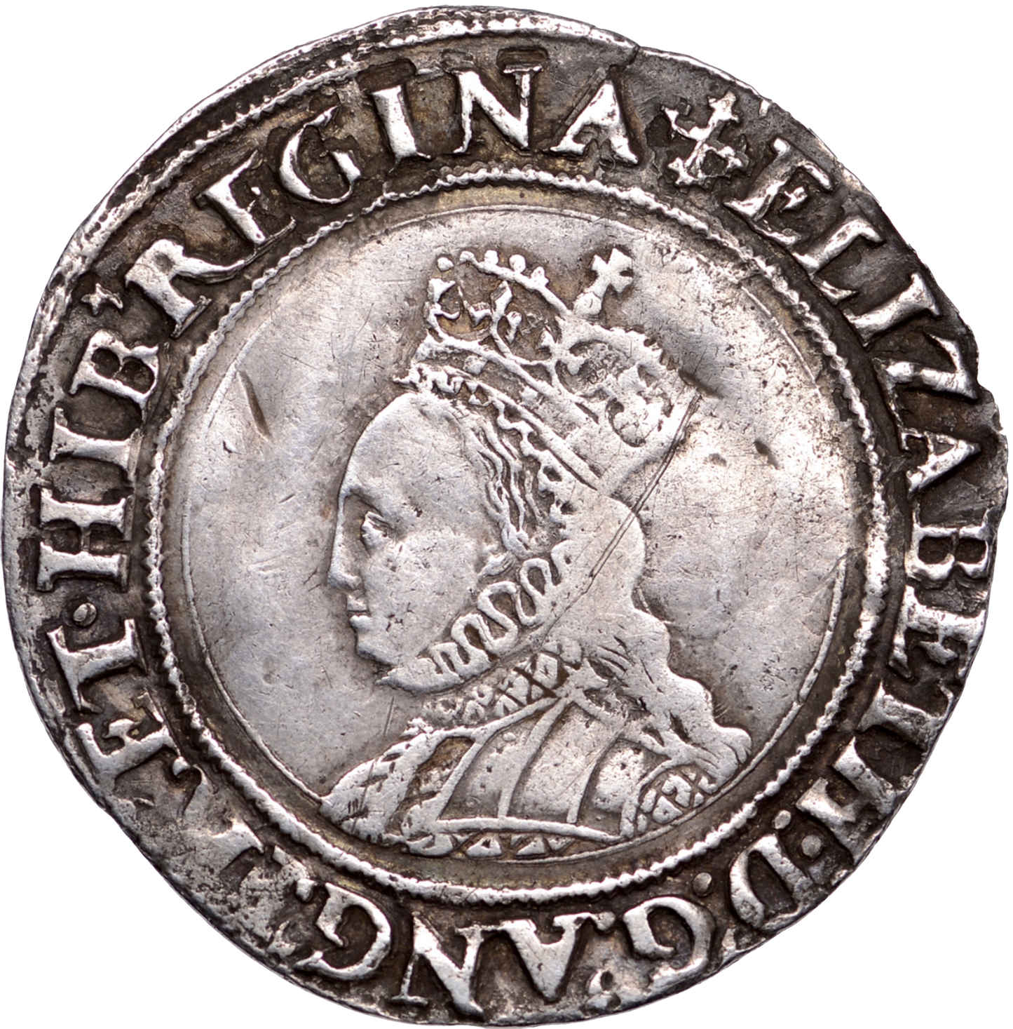 1560-1 ELIZABETH I Shilling S2555 North 1985 AVF