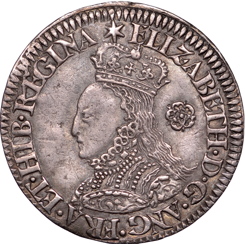 1562 ELIZABETH I Sixpence (milled) S2597 North 2028 GVF
