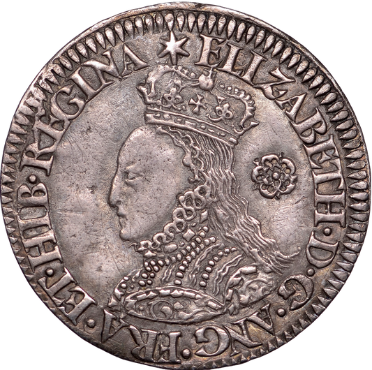 1562 ELIZABETH I Sixpence (milled) S2597 North 2028 GVF