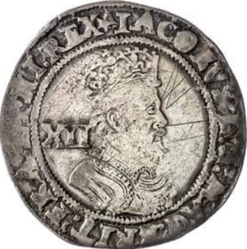 1613 - 1615 JAMES I Shilling S.2656 AVF