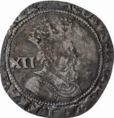 1612 - 1613 JAMES I Shilling S.2656 GF