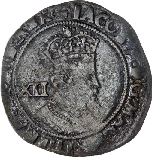 1609 - 1610 JAMES I Shilling S.2656 VF