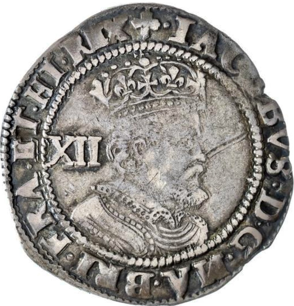 1619 - 1625 JAMES I Shilling S.2669 VF Scarce