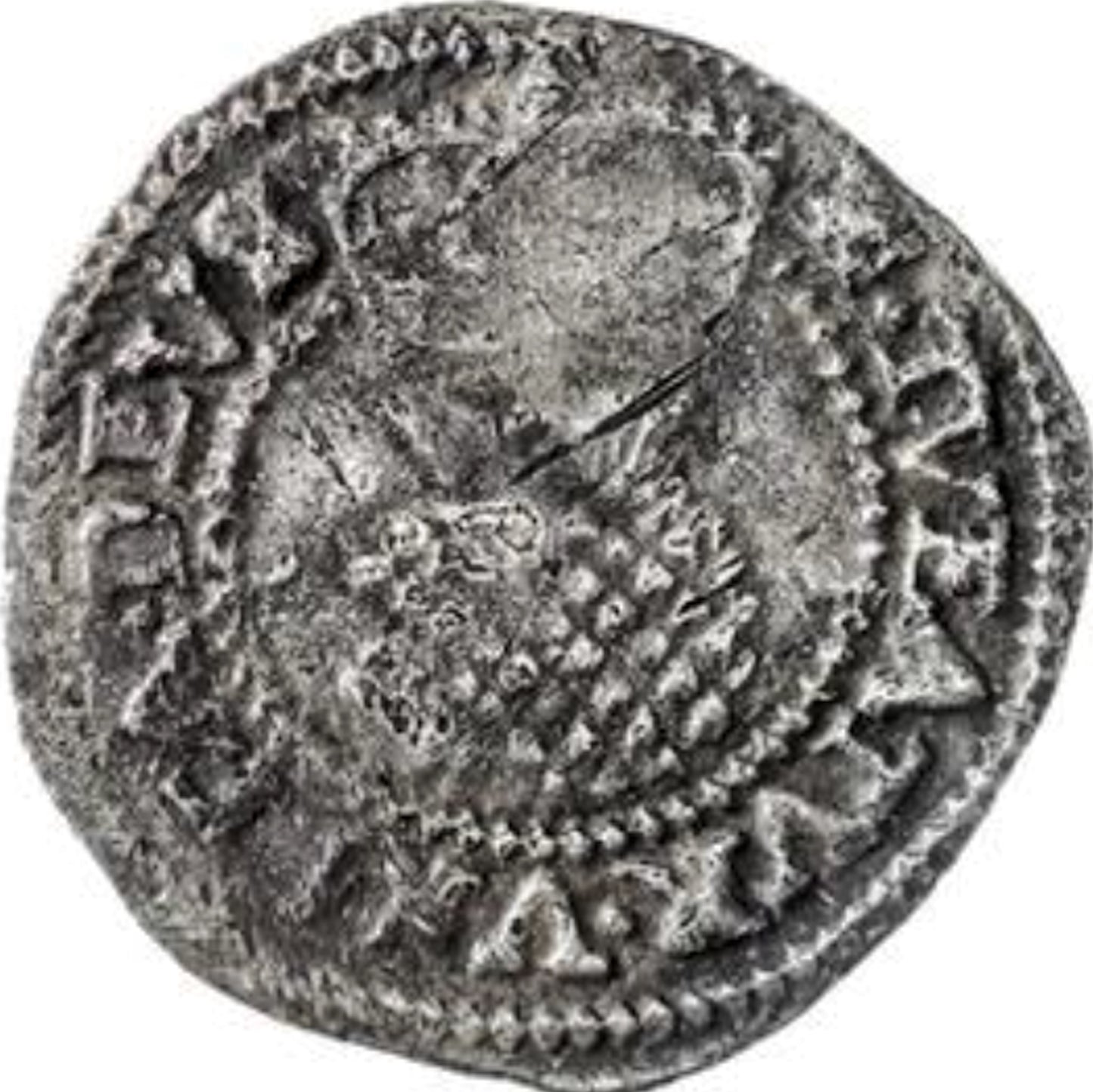 1618 - 1619 JAMES I Silver Halfgroat S.2660 VF