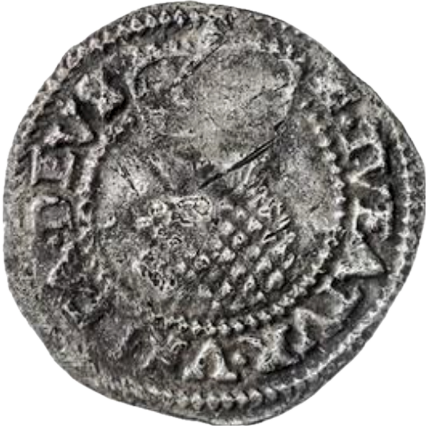 1618 - 1619 JAMES I Silver Halfgroat S.2660 VF