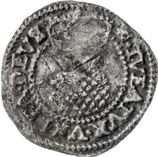 1618 - 1619 JAMES I Silver Halfgroat S.2660 VF