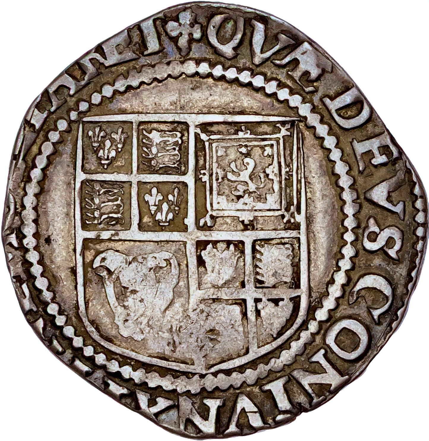 1619 - 1625 JAMES I Shilling S.2668 N2124 VF Scarce
