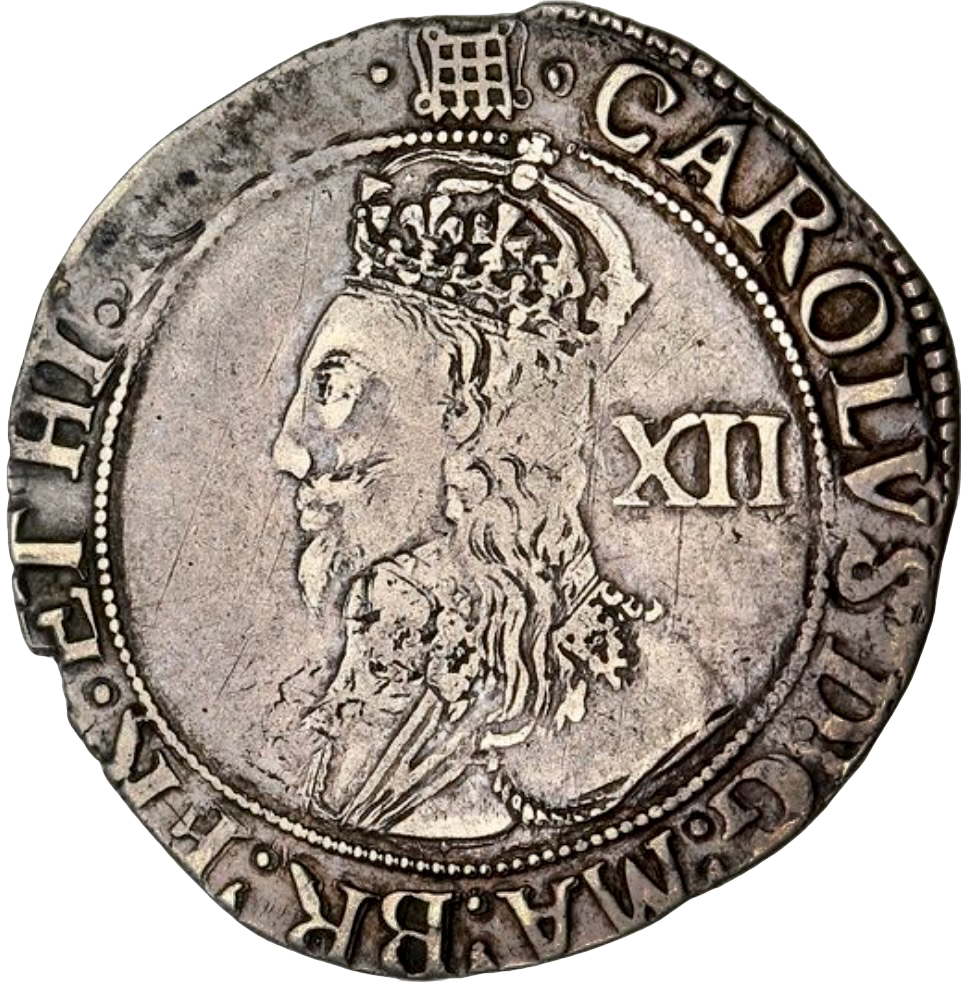 1625 - 1649 CHARLES I Shilling Group D S2789 N 2223 NVF
