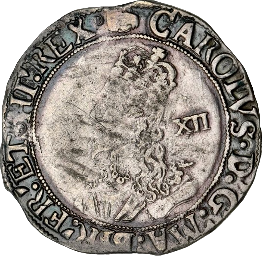 1625 - 1649 CHARLES I Shilling Group E S2794 N 2228 GF/VF