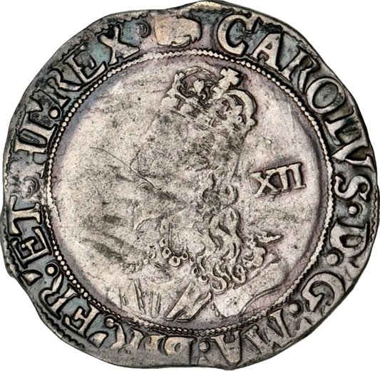 1625 - 1649 CHARLES I Shilling Group E S2794 N 2228 GF/VF