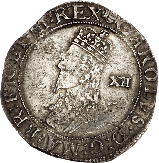1625 - 1649 CHARLES I Shilling Group E S2794 VF