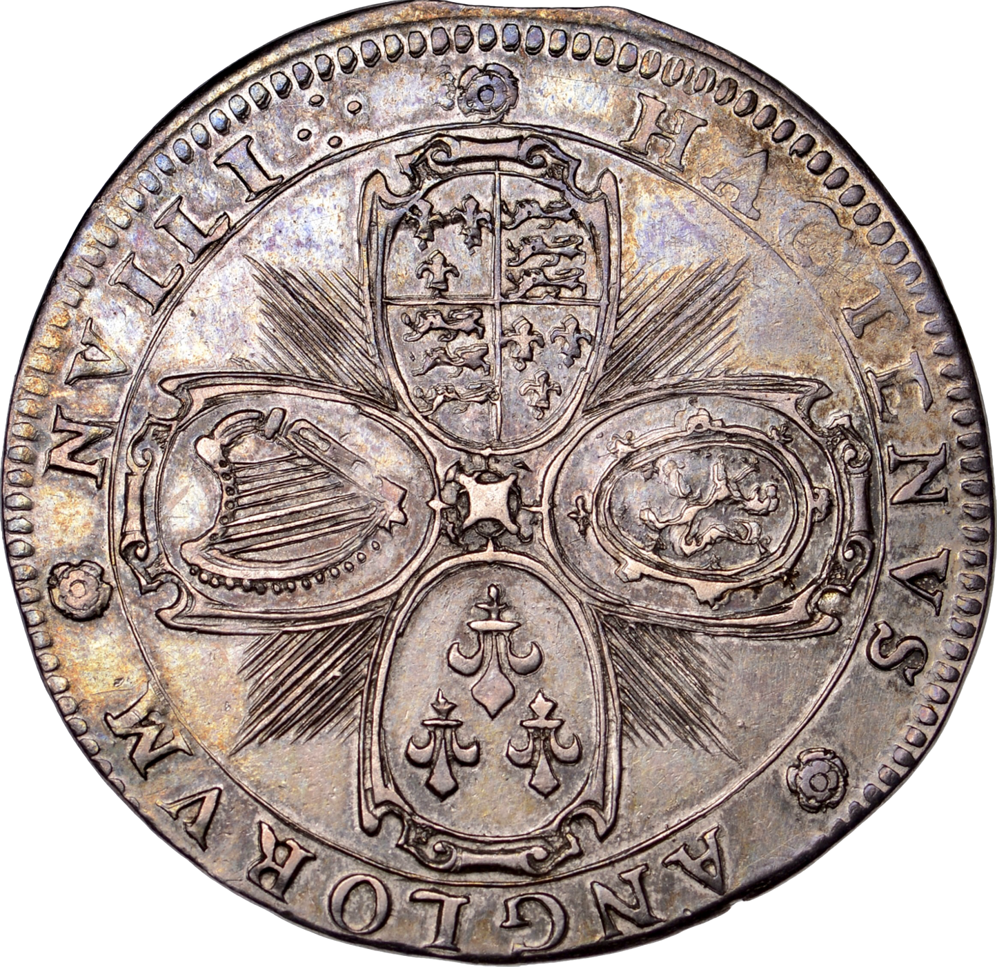 1630 Birth of Prince Charles 30mm silver medal MI 254/35 E116