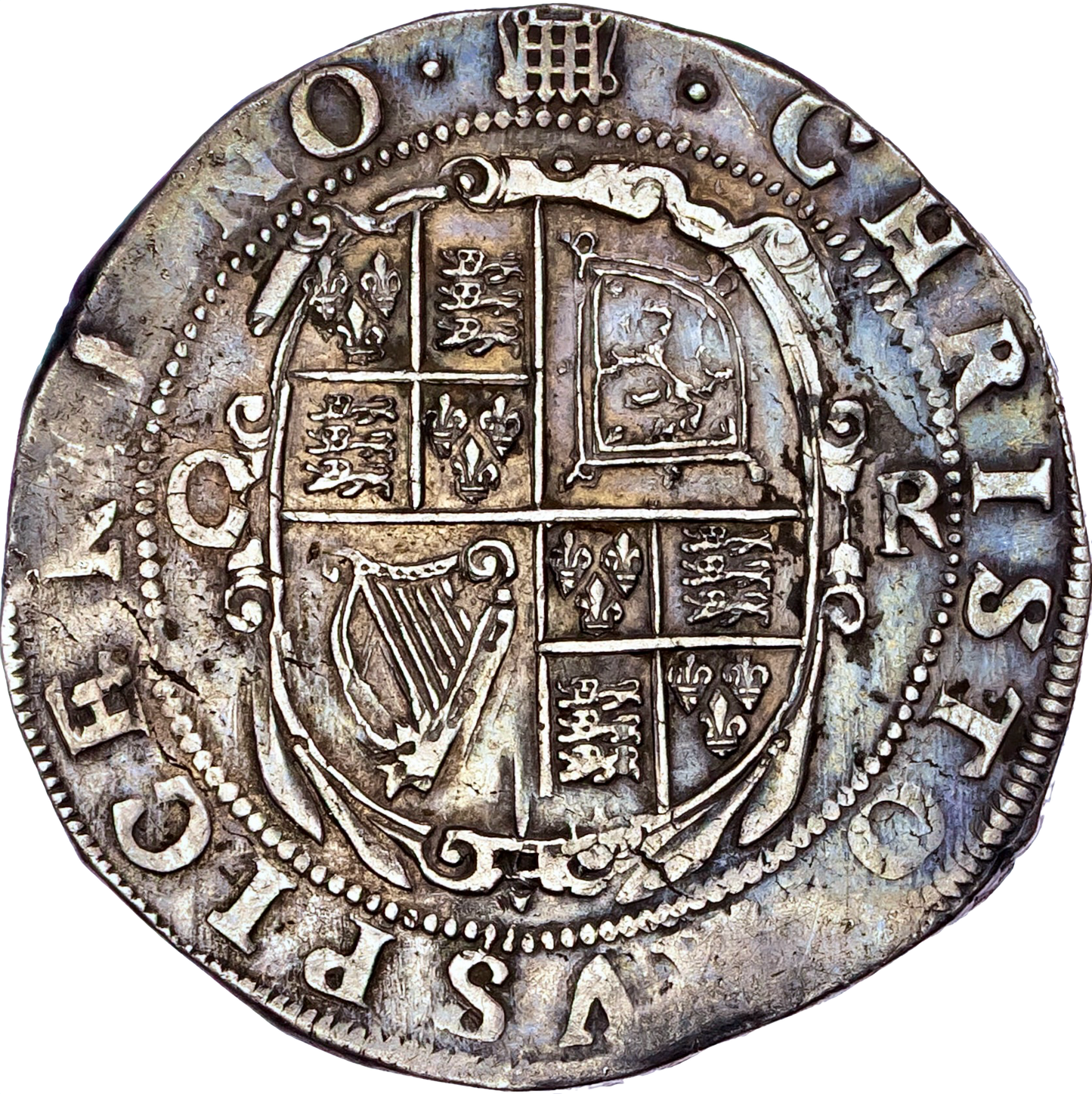 1633 - 1634 CHARLES I Halfcrown Group II S2771 N2207 VF