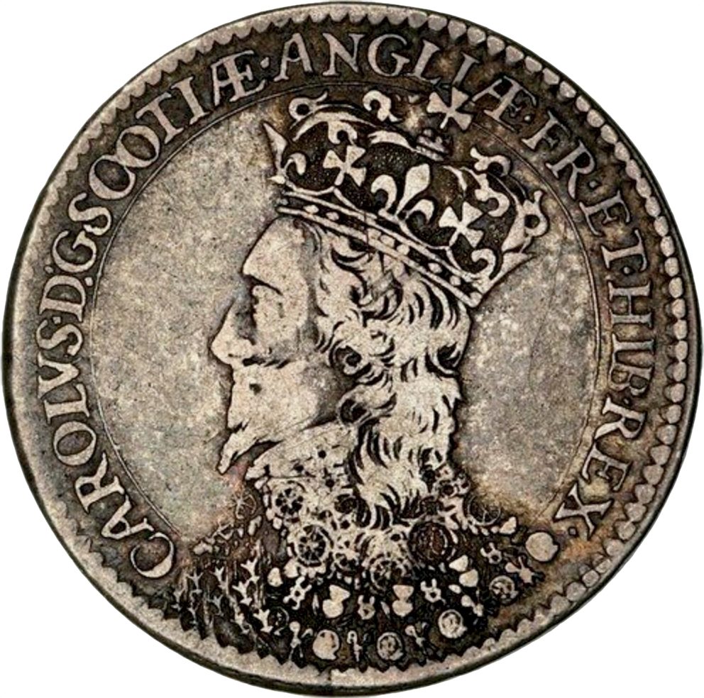 1633 Scottish Coronation of Charles I 29mm silver medal MI 265/60 E123