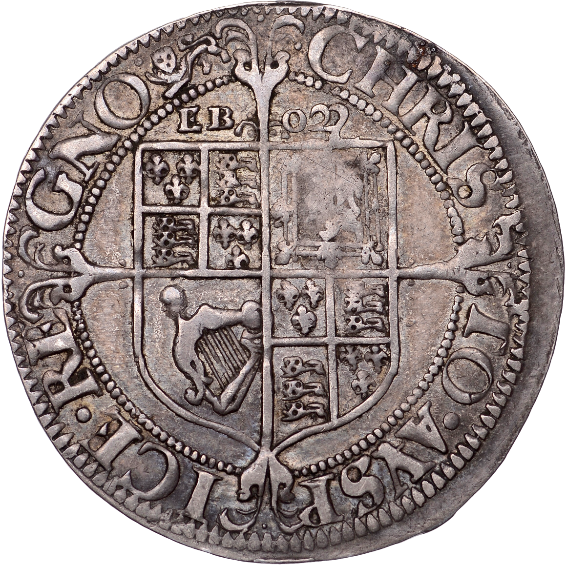 1638 - 1639 CHARLES I Shilling S2870 N.2316 AVF