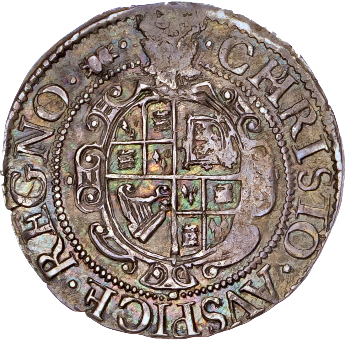 1638 - 1642 CHARLES I Silver Groat Aberystwyth mint S.2893 N2338 AVF