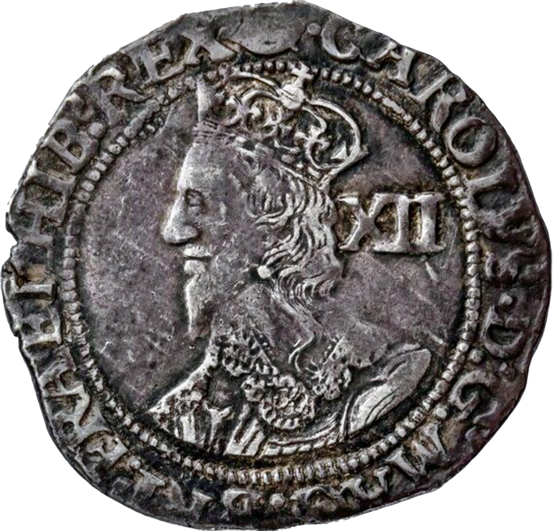 1641 - 1643 CHARLES I Shilling S2799 N2231 AVF