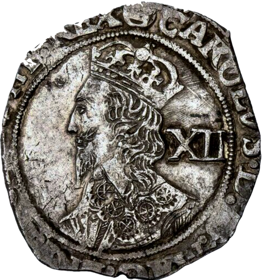 1641 - 1643 CHARLES I Shilling S2799 N2231 AVF