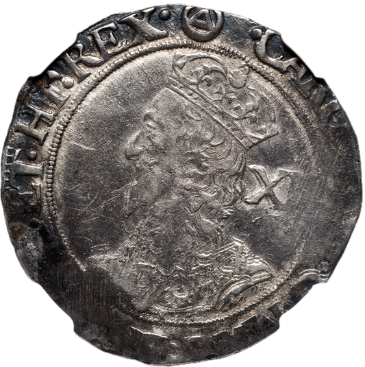 1641 - 1643 CHARLES I Shilling S2799 EF 45