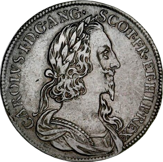 1648 Release of Charles I, Call to Unanimity 28mm copper medal by N Briot MI 336/170 E 154