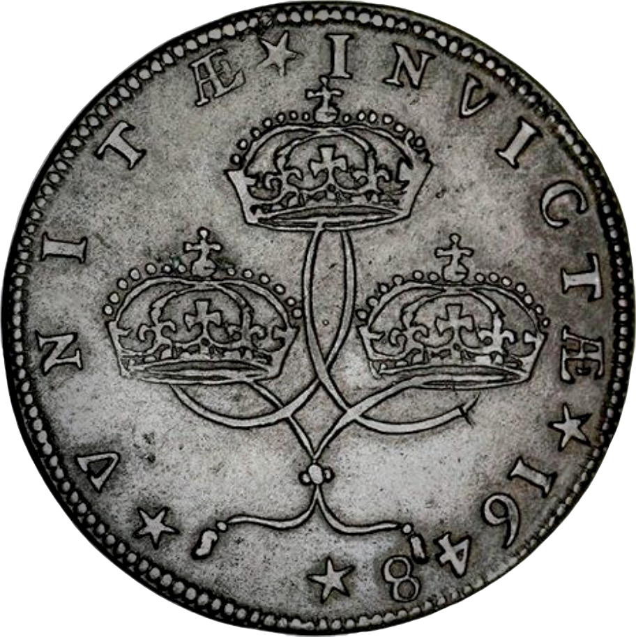 1648 Release of Charles I, Call to Unanimity 28mm copper medal by N Briot MI 336/170 E 154