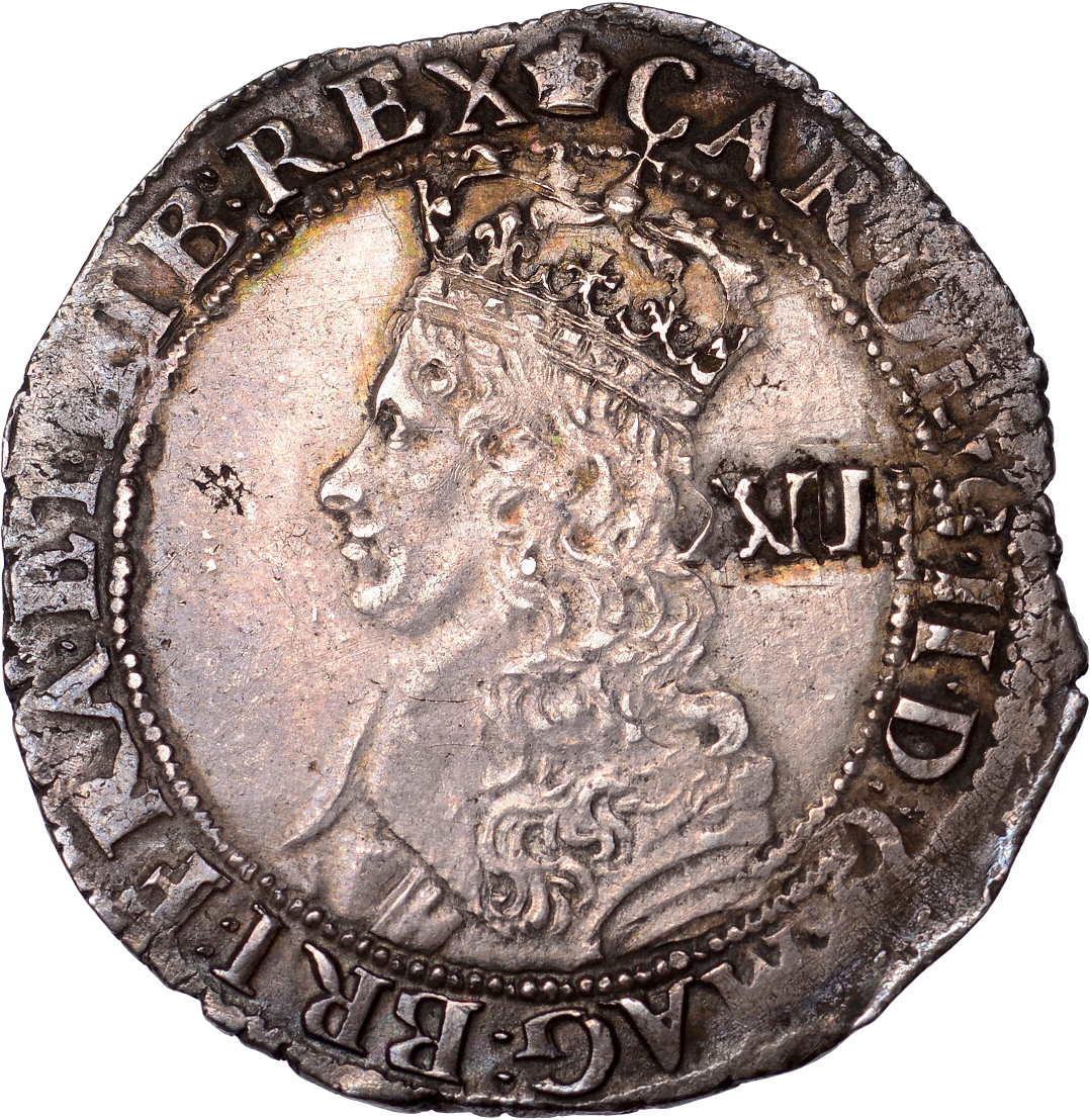 1660 - 1662 CHARLES II Shilling (hammered) S3322 N.2764 VF Rare