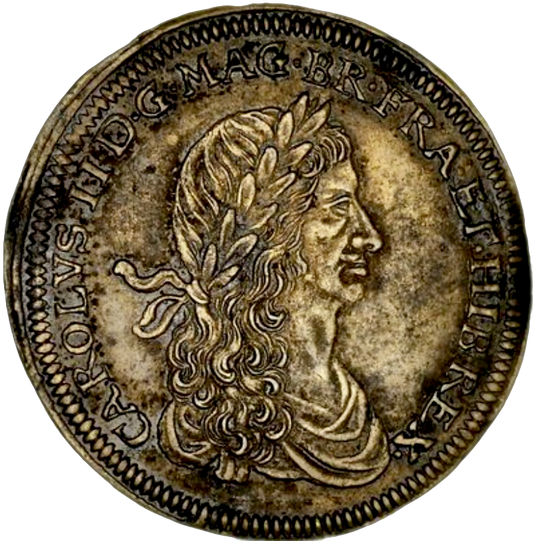 1662 Charles II 28mm copper counter MI 494/121