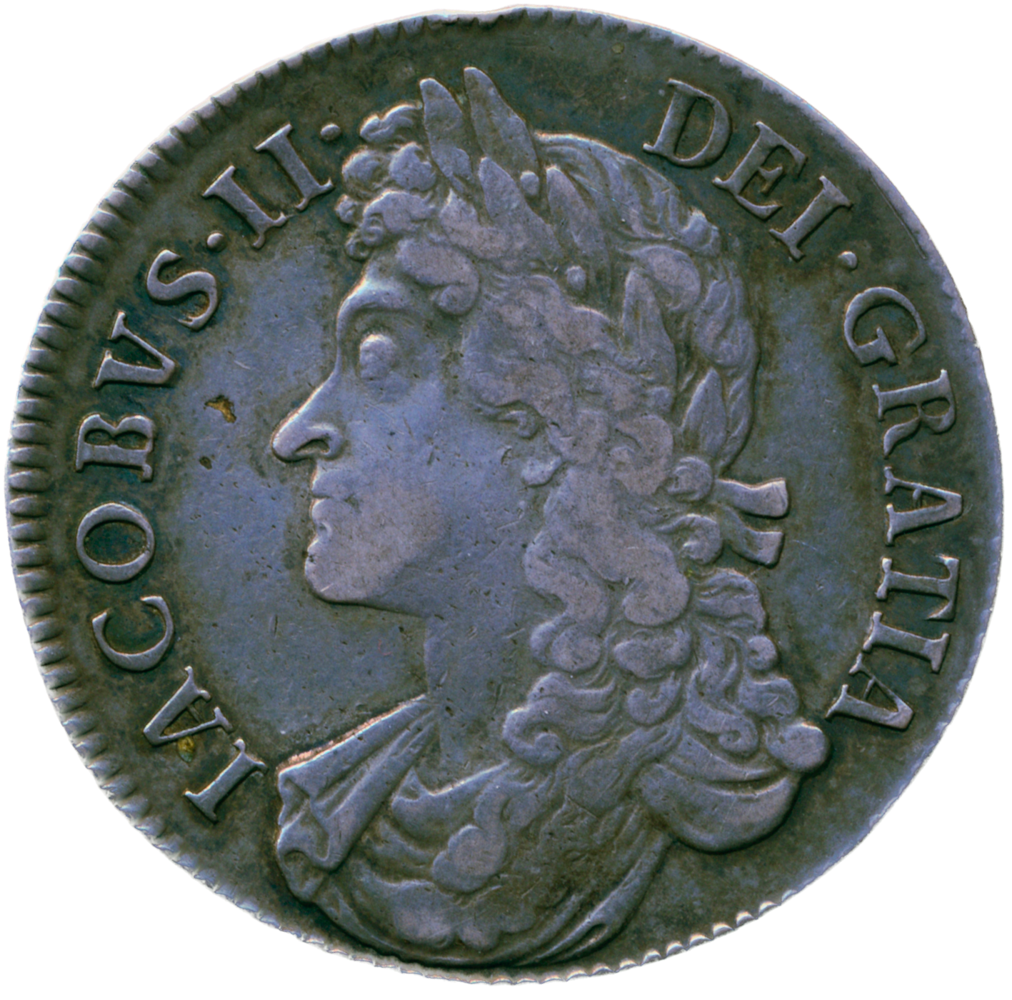 1687 Crown Second bust S3407 ESC 743 NEF/VF