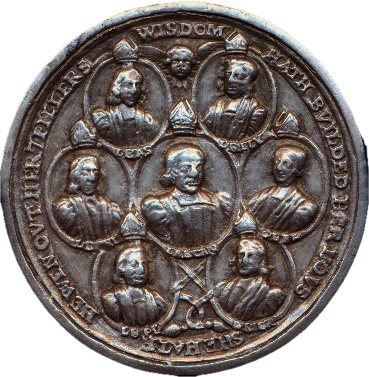 1688 Stability of the Anglican Church 57mm silver medal MI 625/42 E289