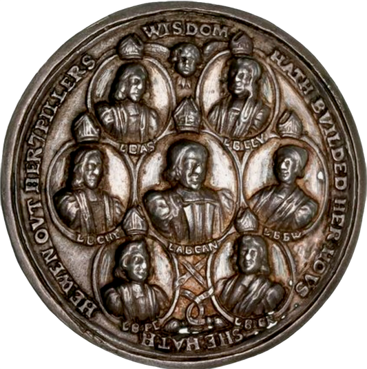 1688 Stability of the Anglican Church 57mm silver medal MI 625/42 E289